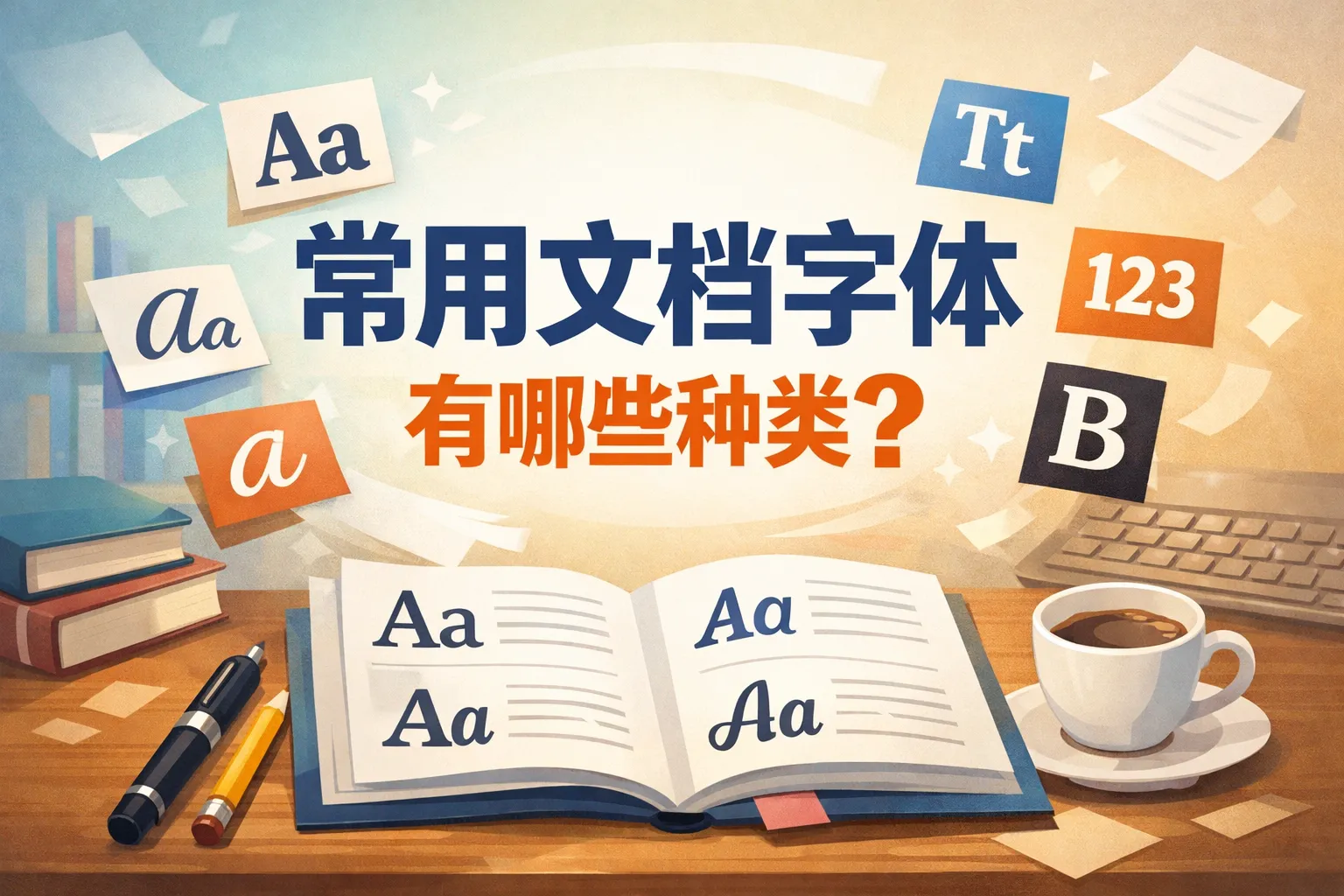 常用文档字体有哪些种类