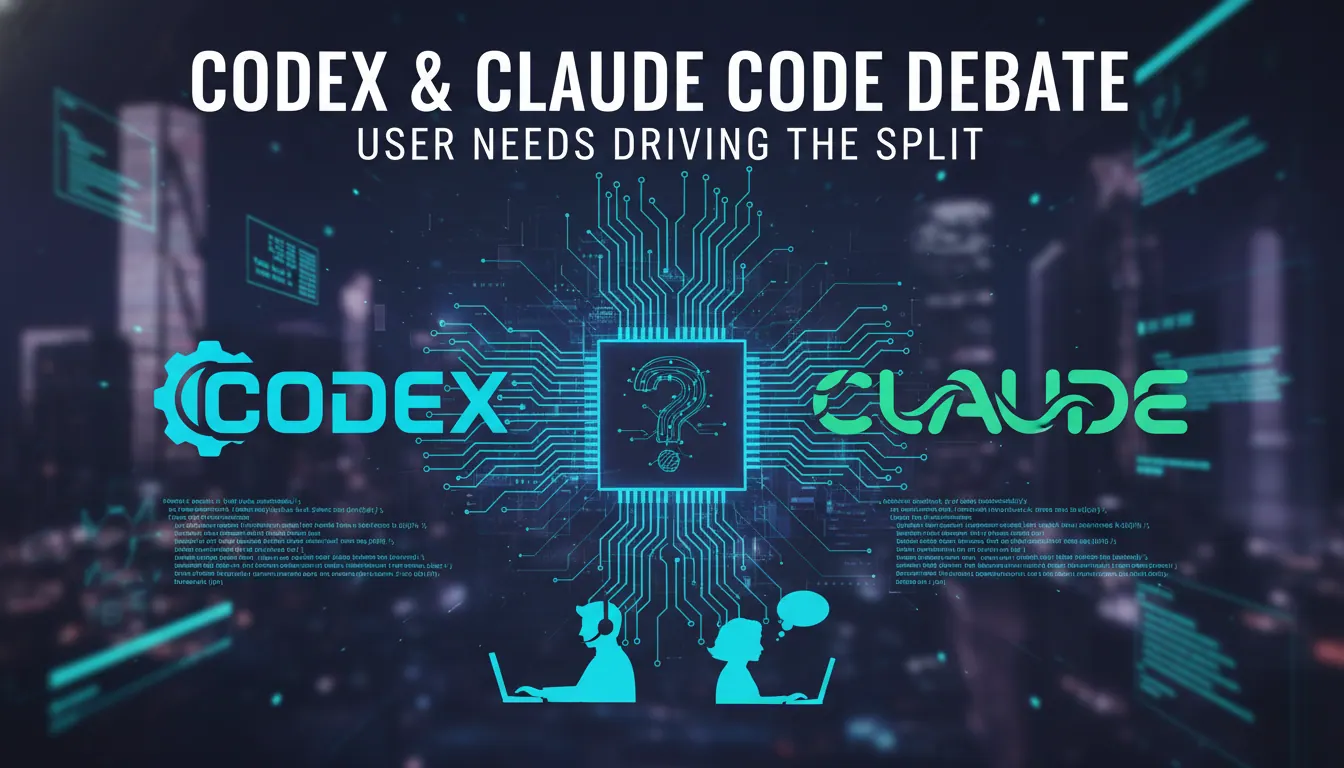 Codex和Claude Code争议为什么这么大背后的用户需求是什么