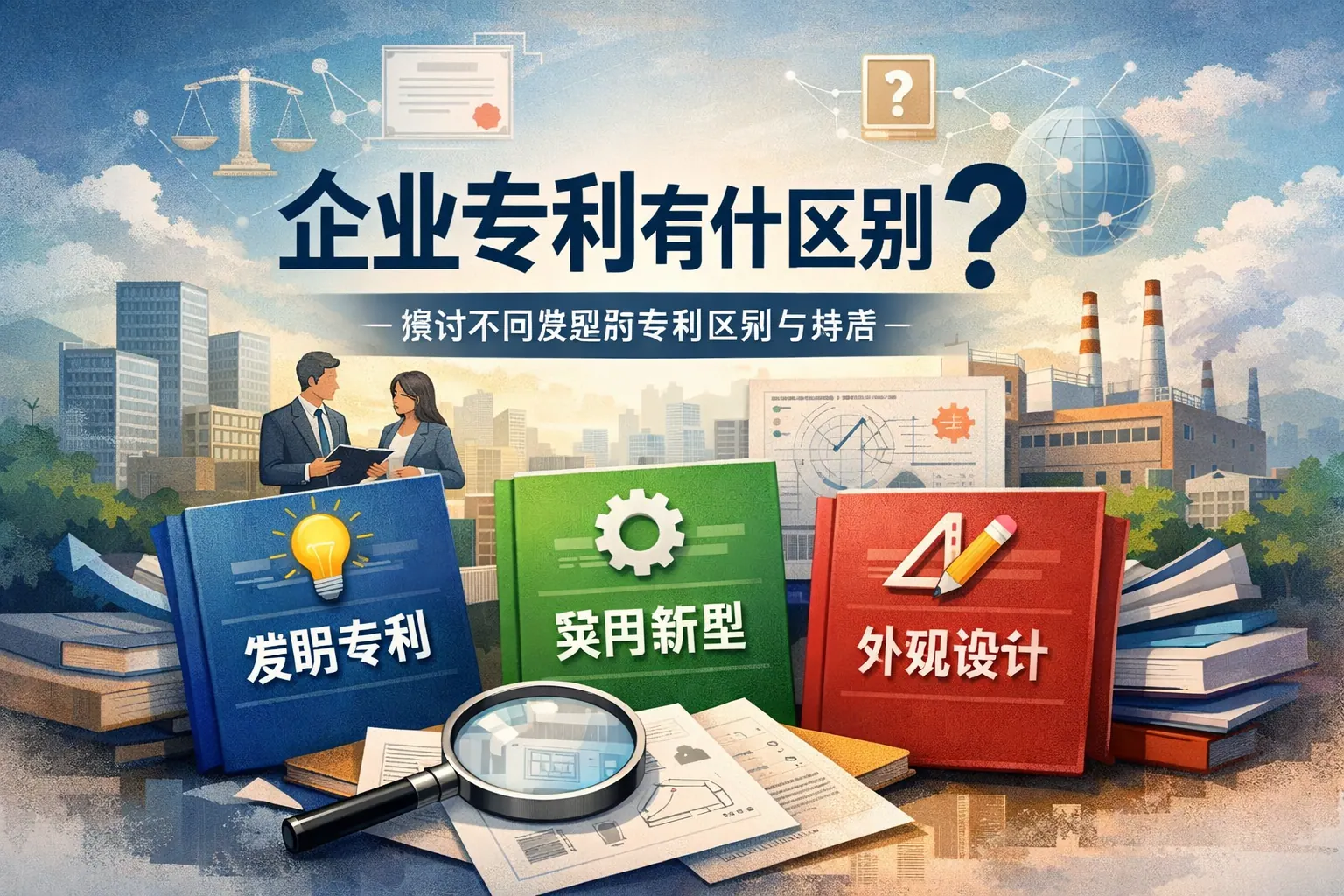 企业专利有什么区别