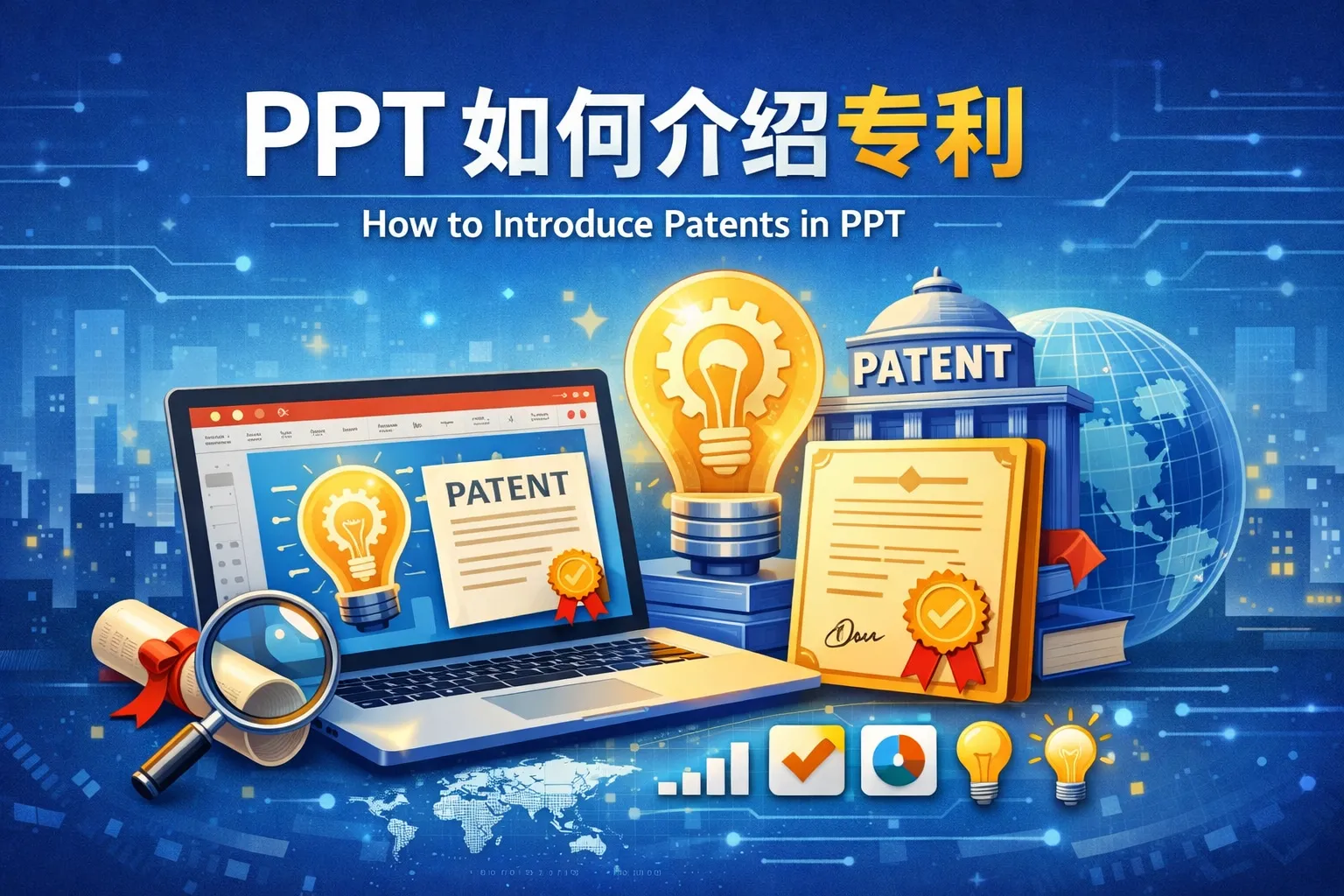 ppt如何介绍专利