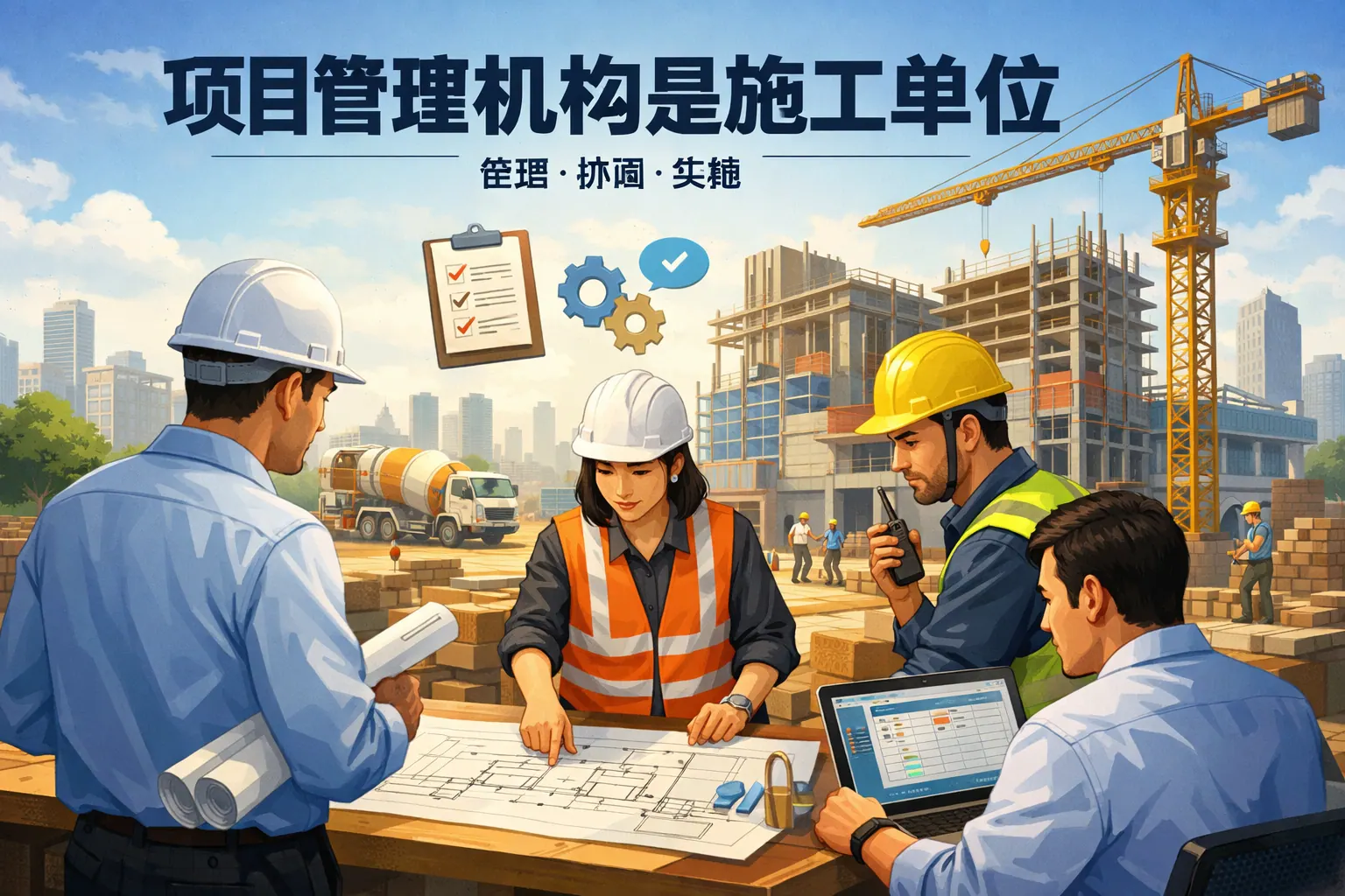 项目管理机构是施工单位