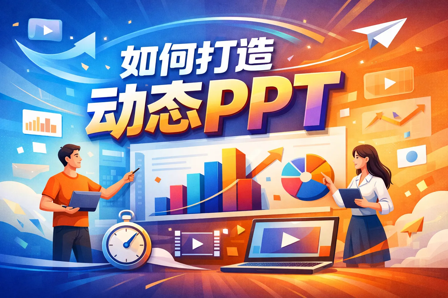 如何打造动态ppt