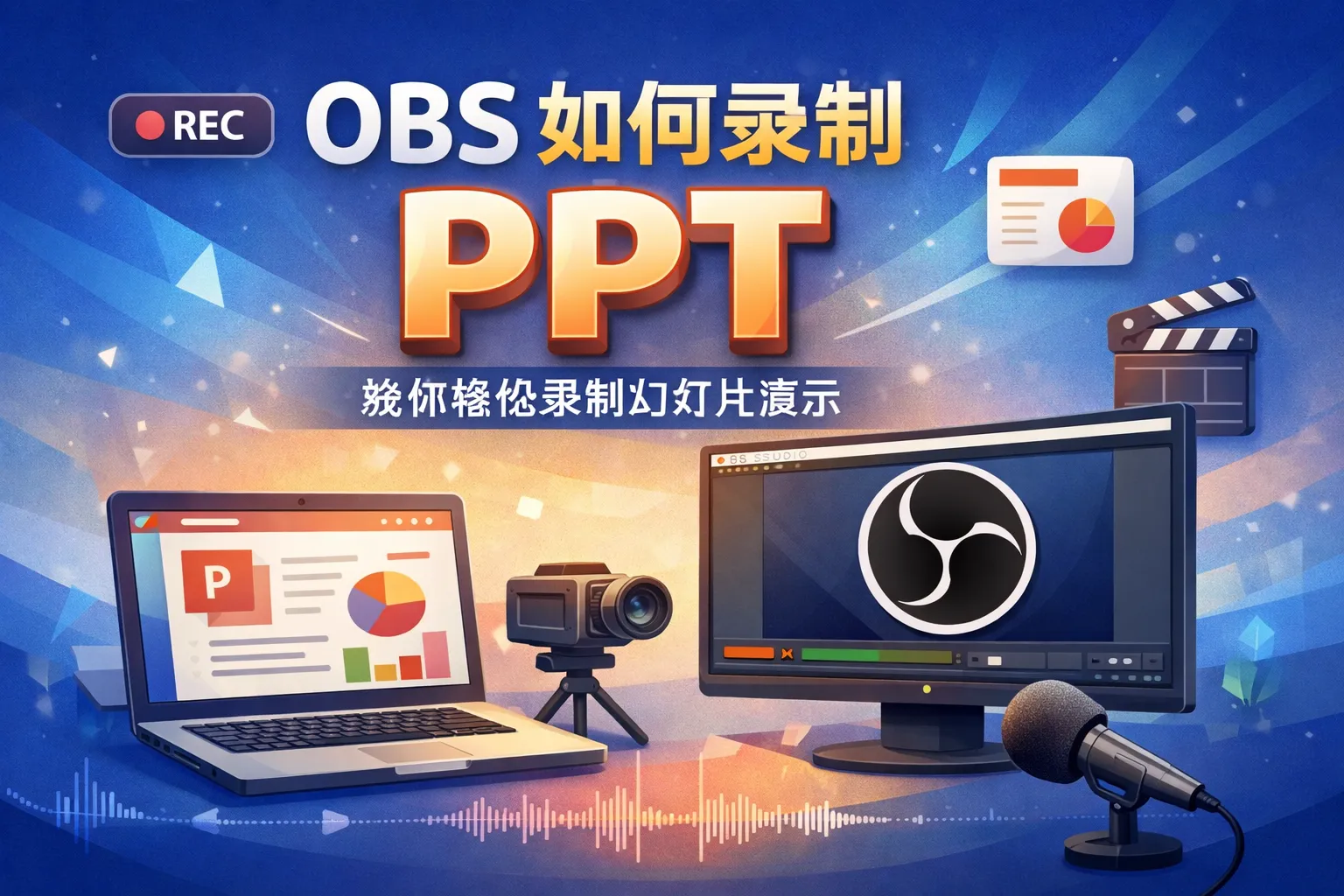 obs 如何录制ppt