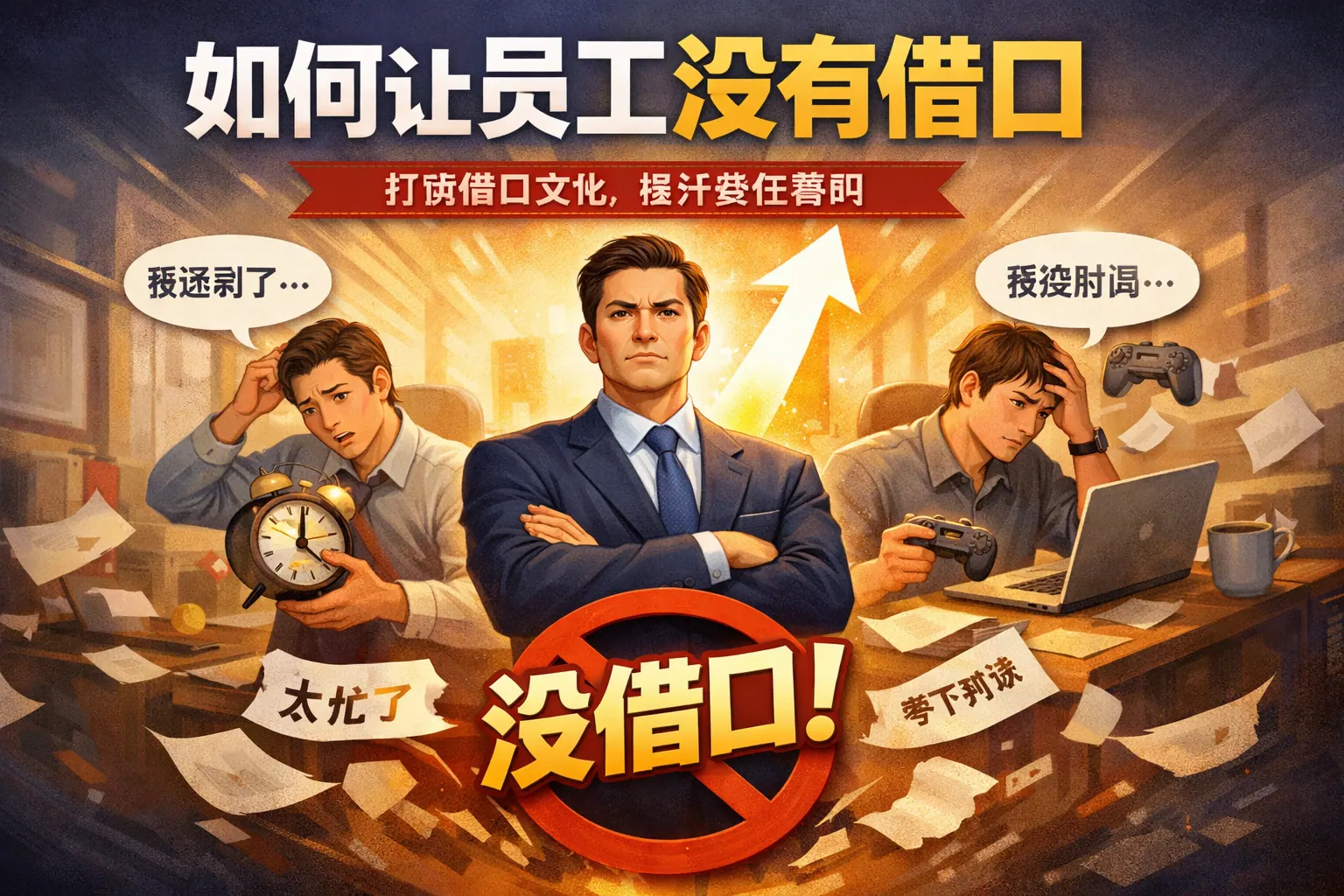 如何让员工没有借口