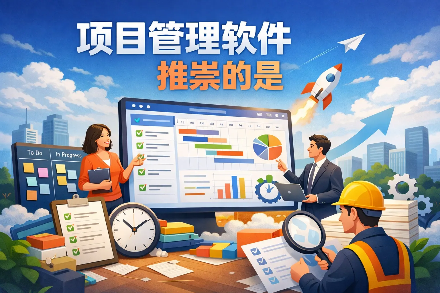 项目管理软件推崇的是