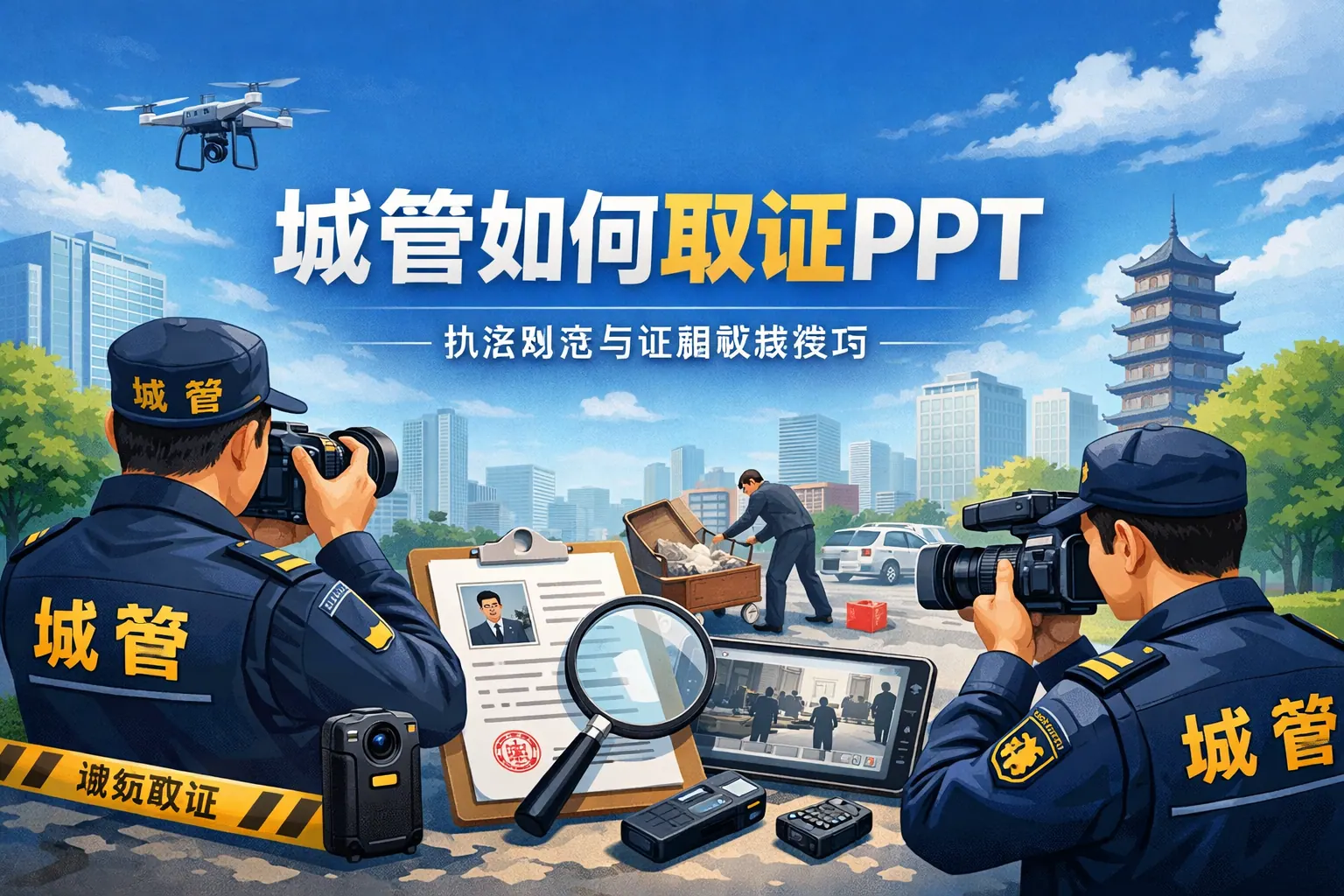城管如何取证ppt