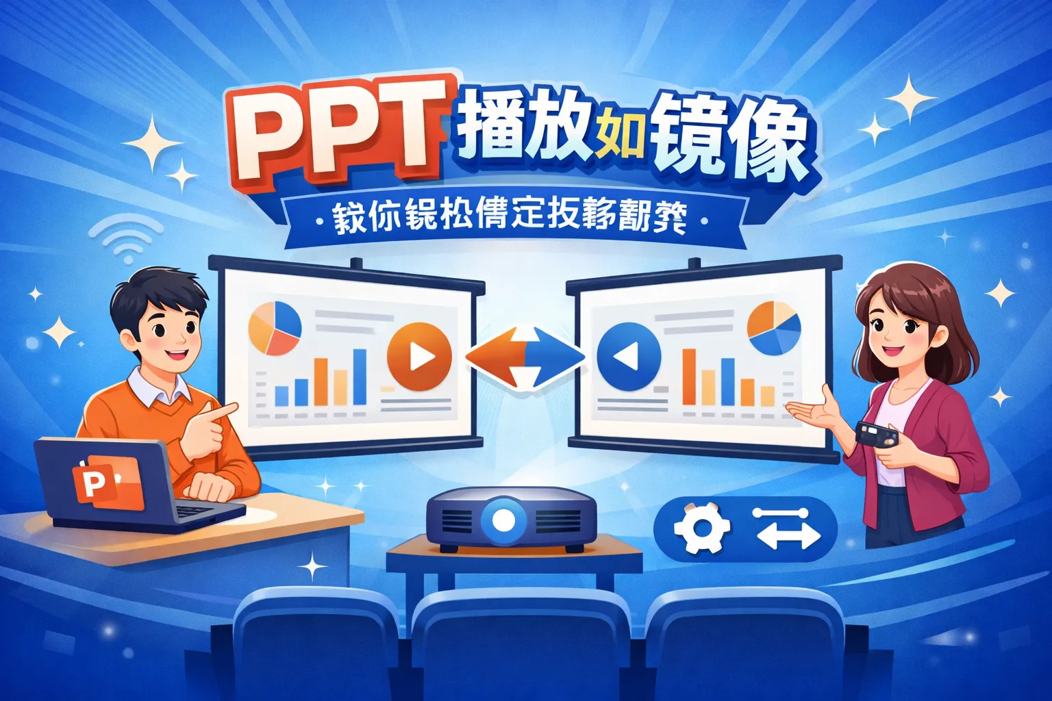 ppt播放如何镜像