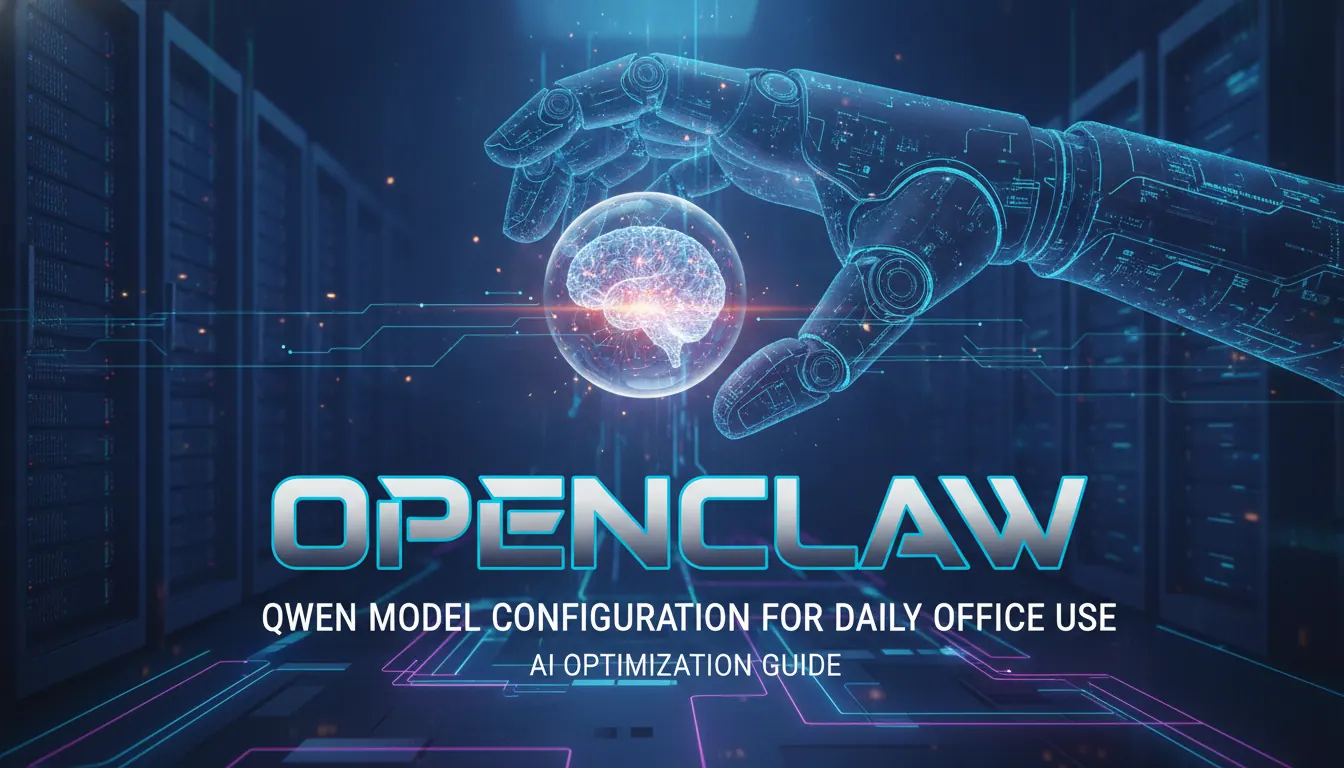 OpenClaw日常办公场景下Qwen模型配置建议