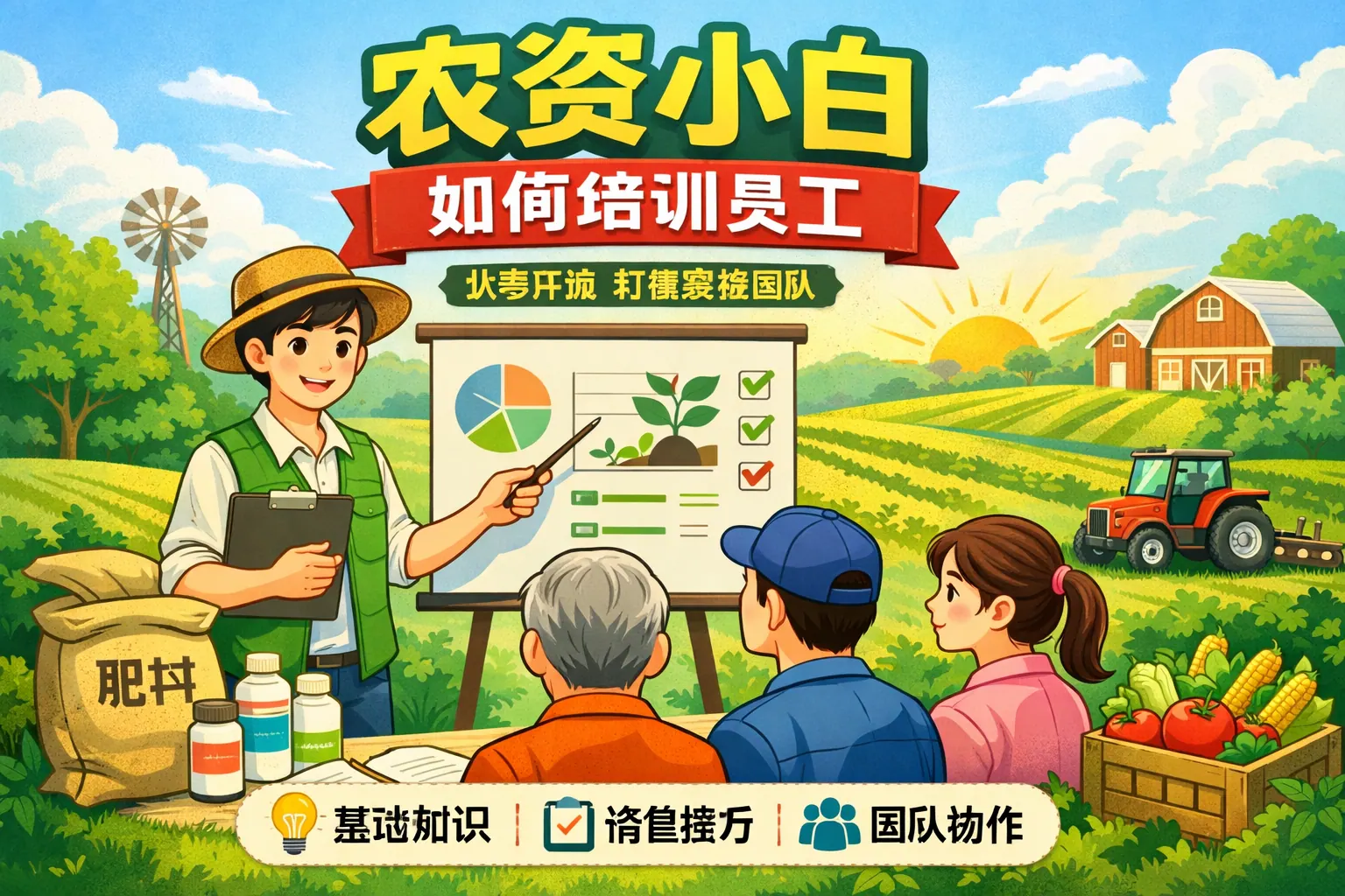 农资小白如何培训员工