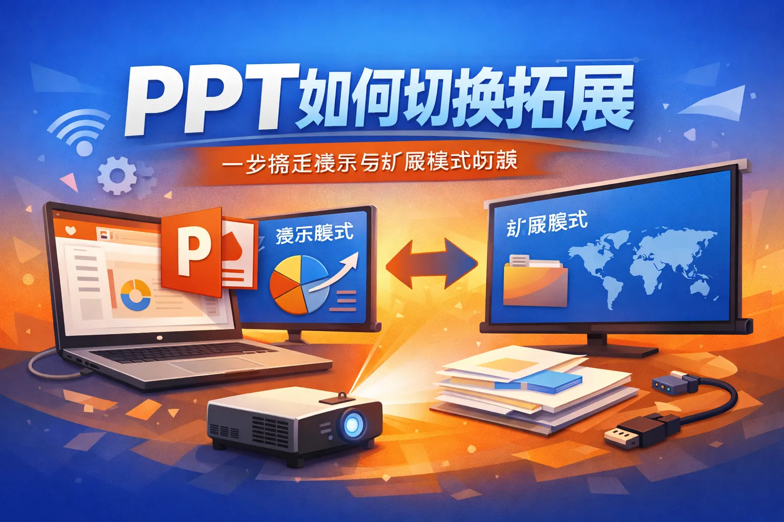 ppt如何切换拓展