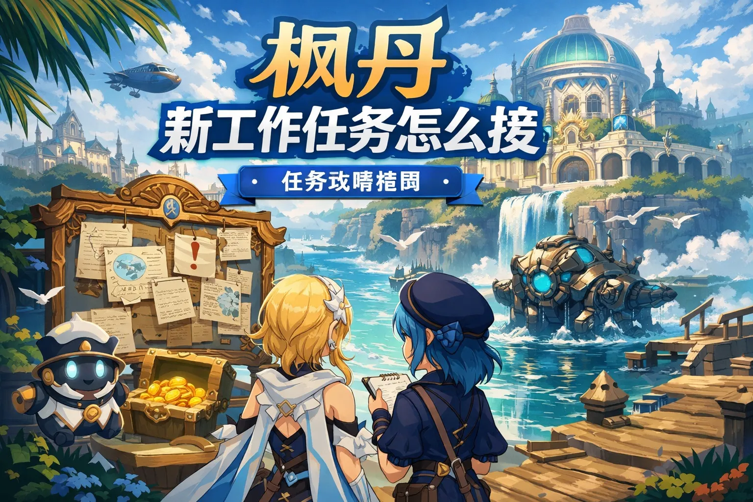 枫丹新工作任务怎么接