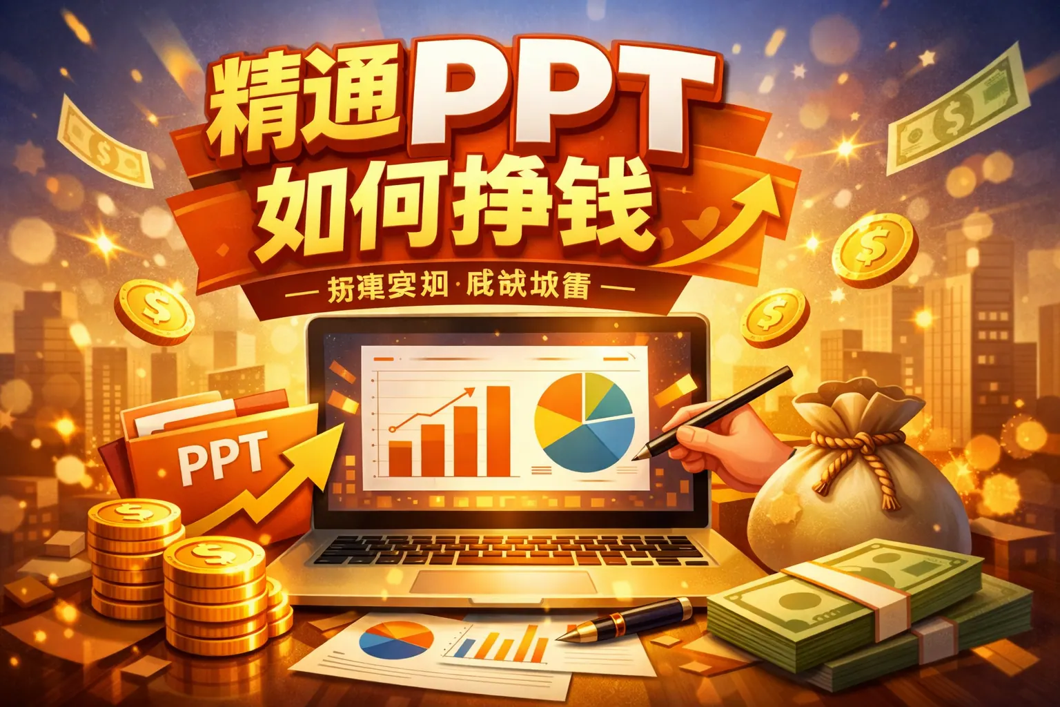 精通ppt如何挣钱