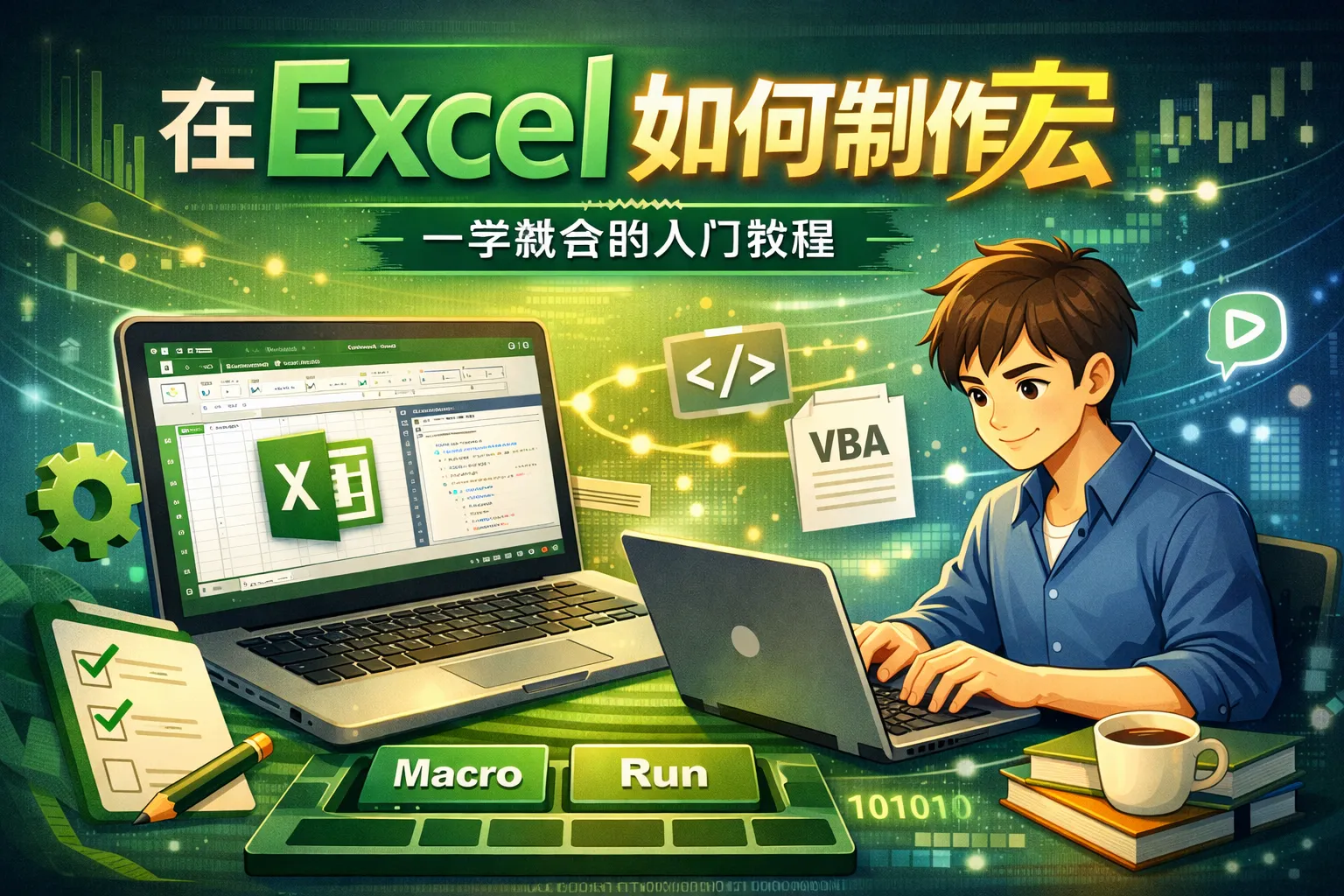 在excel如何制作宏