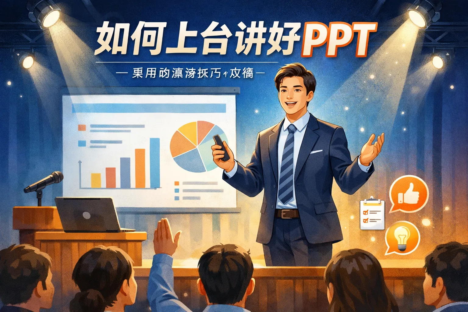 如何上台讲好ppt