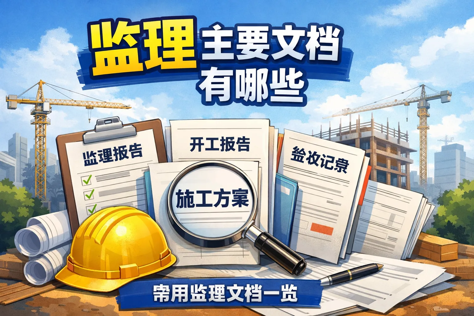 监理主要文档有哪些