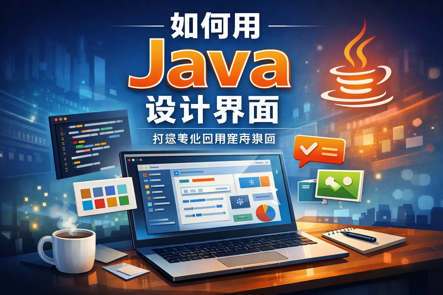如何用java设计界面