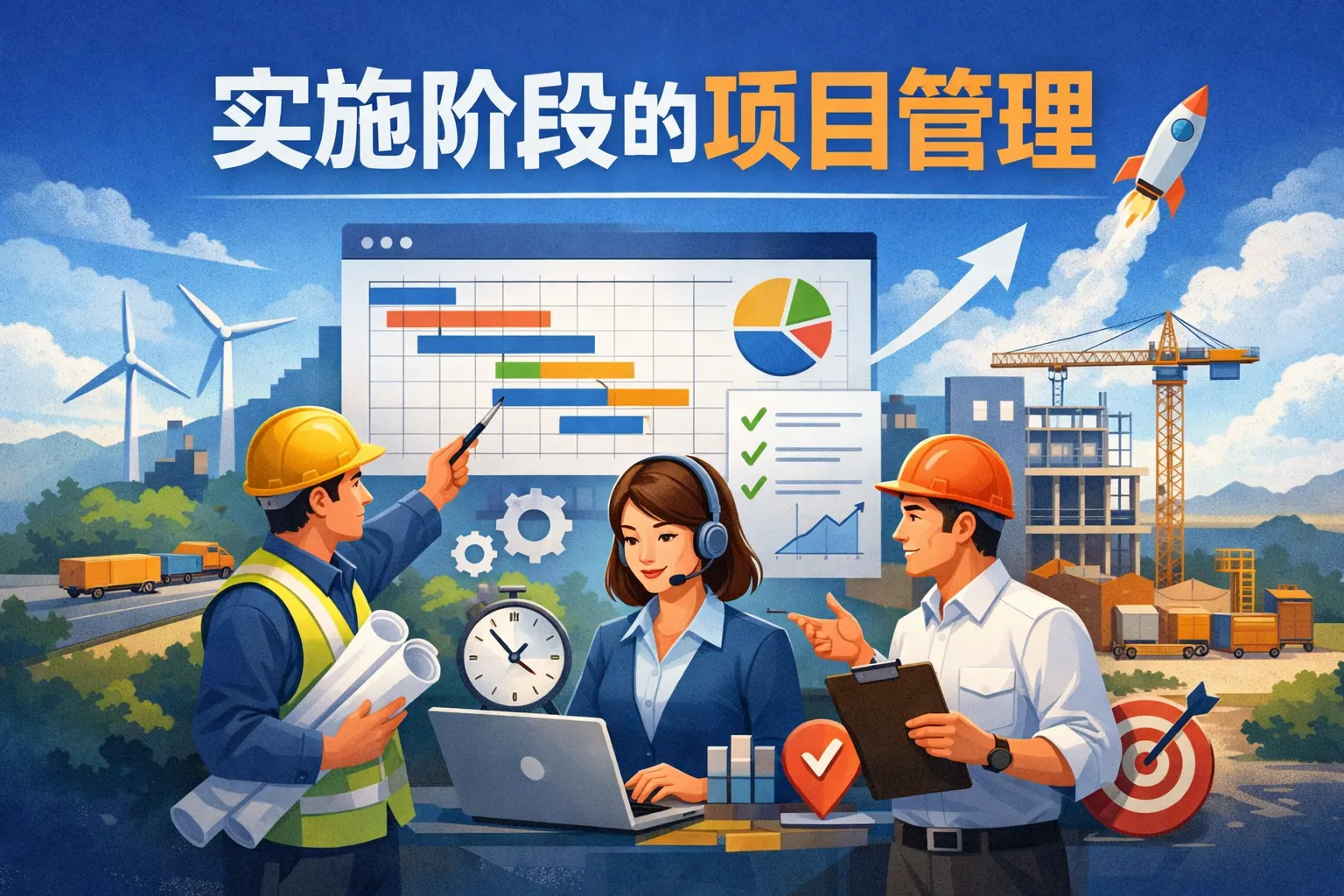 实施阶段的项目管理是