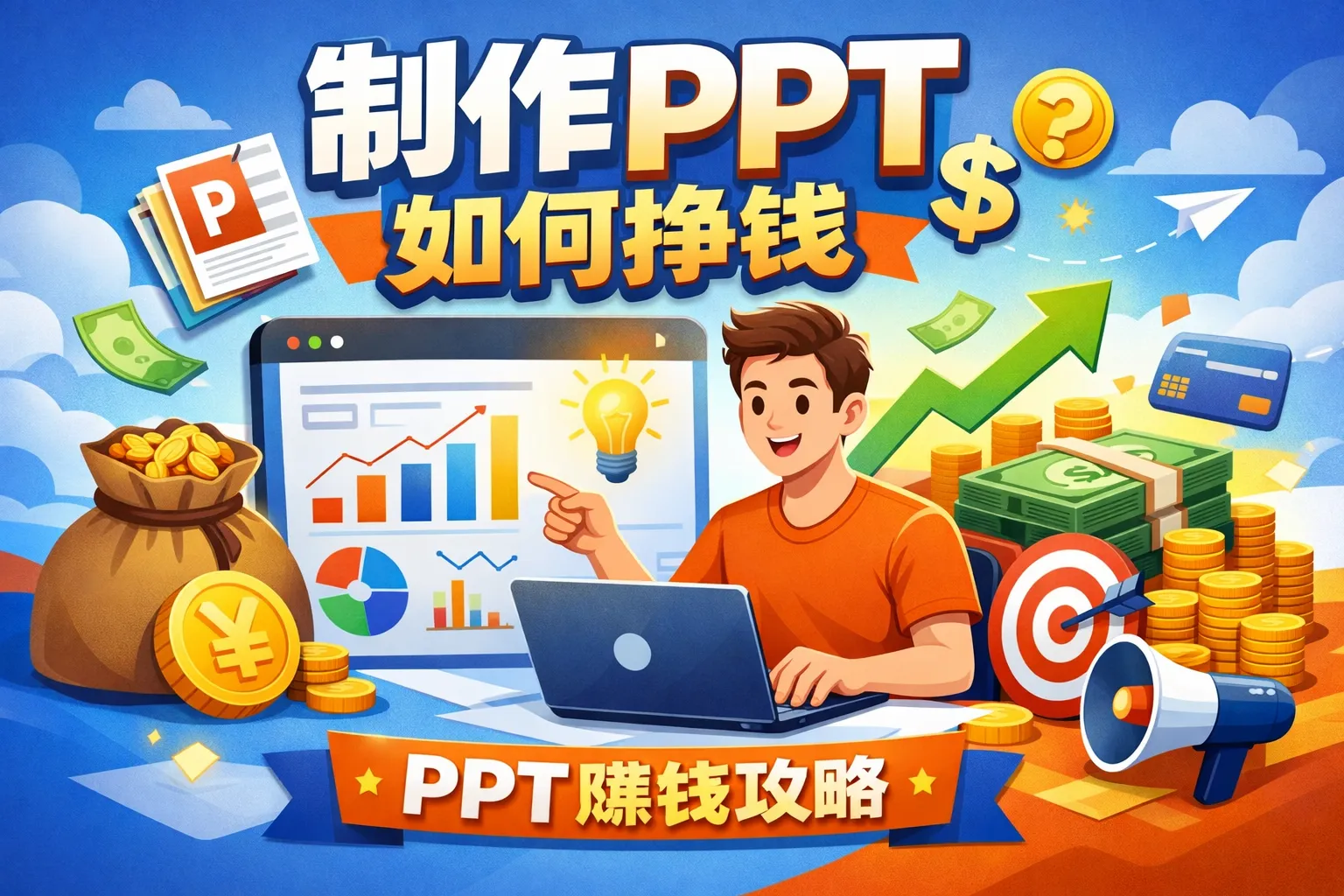 制作ppt如何挣钱