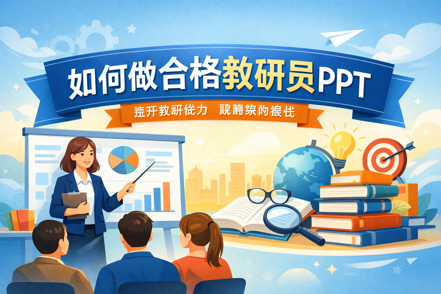 如何做合格教研员ppt