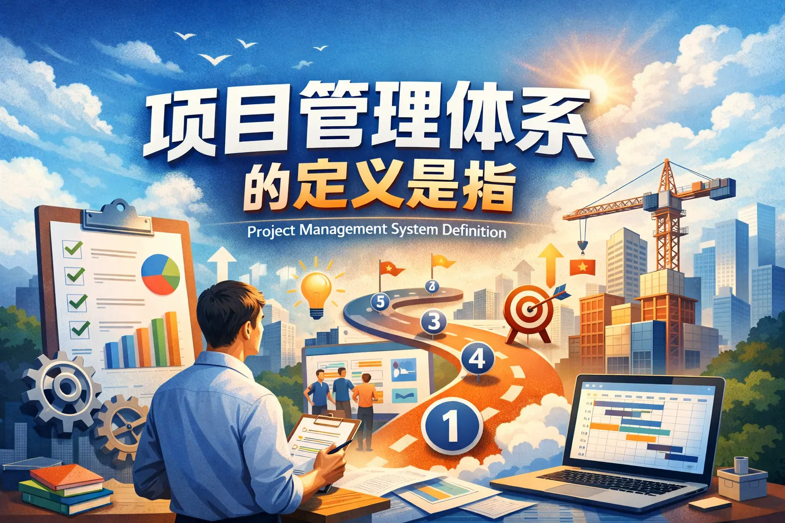 项目管理体系的定义是指