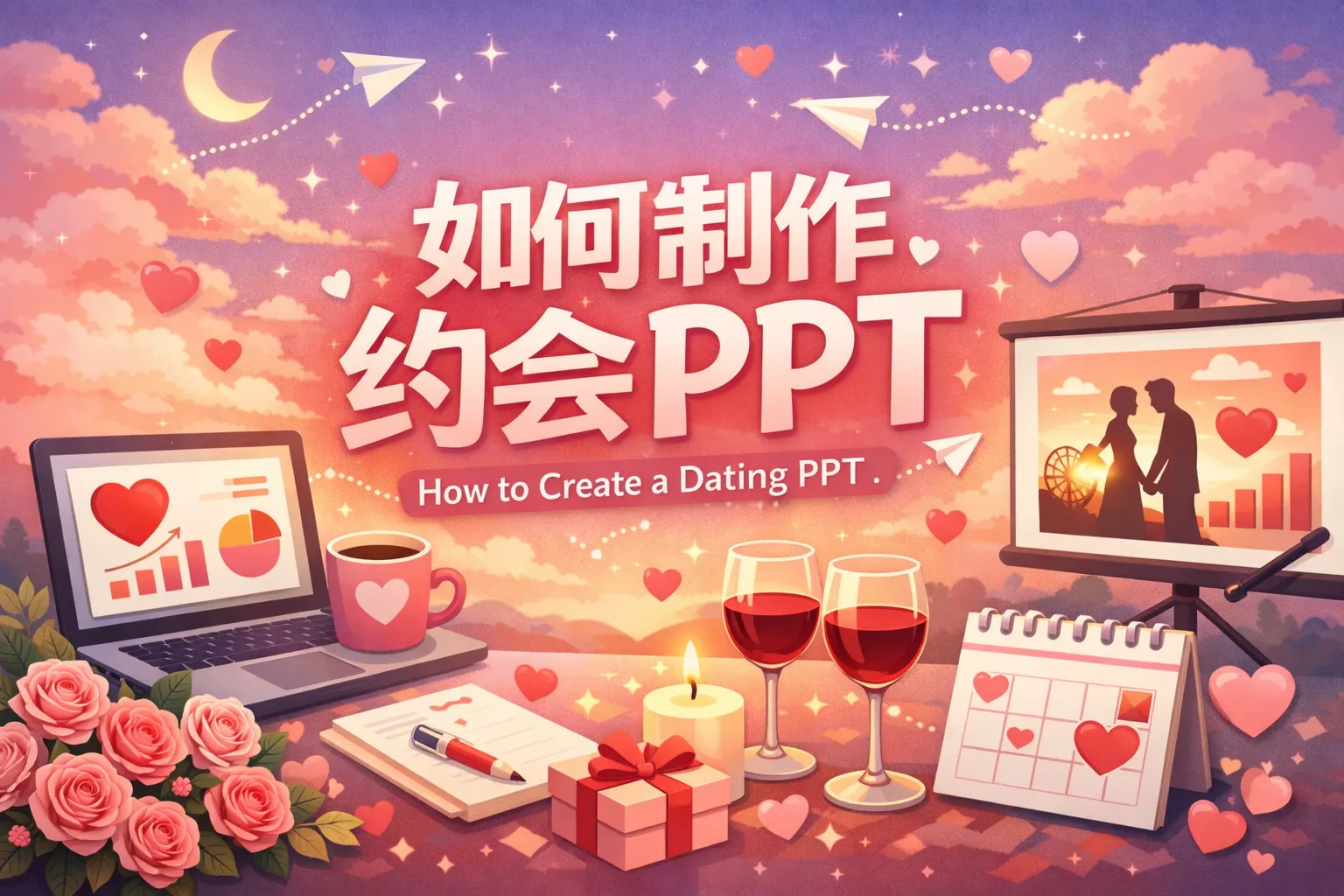 如何制作约会ppt