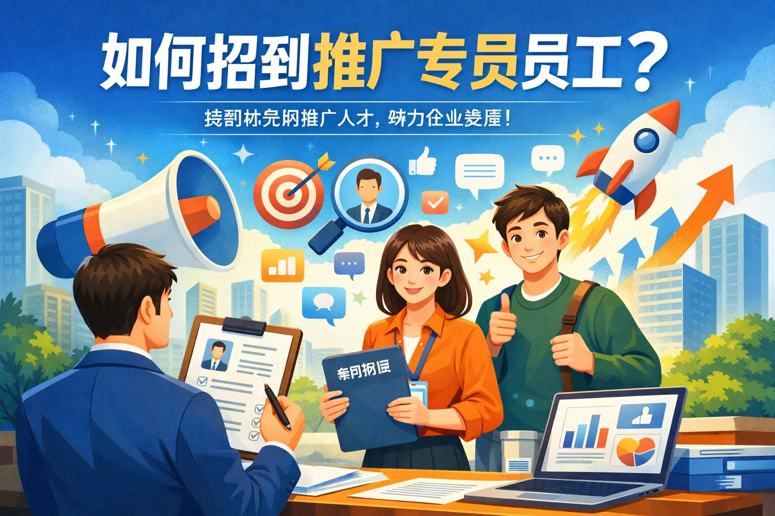 如何招到推广专员员工