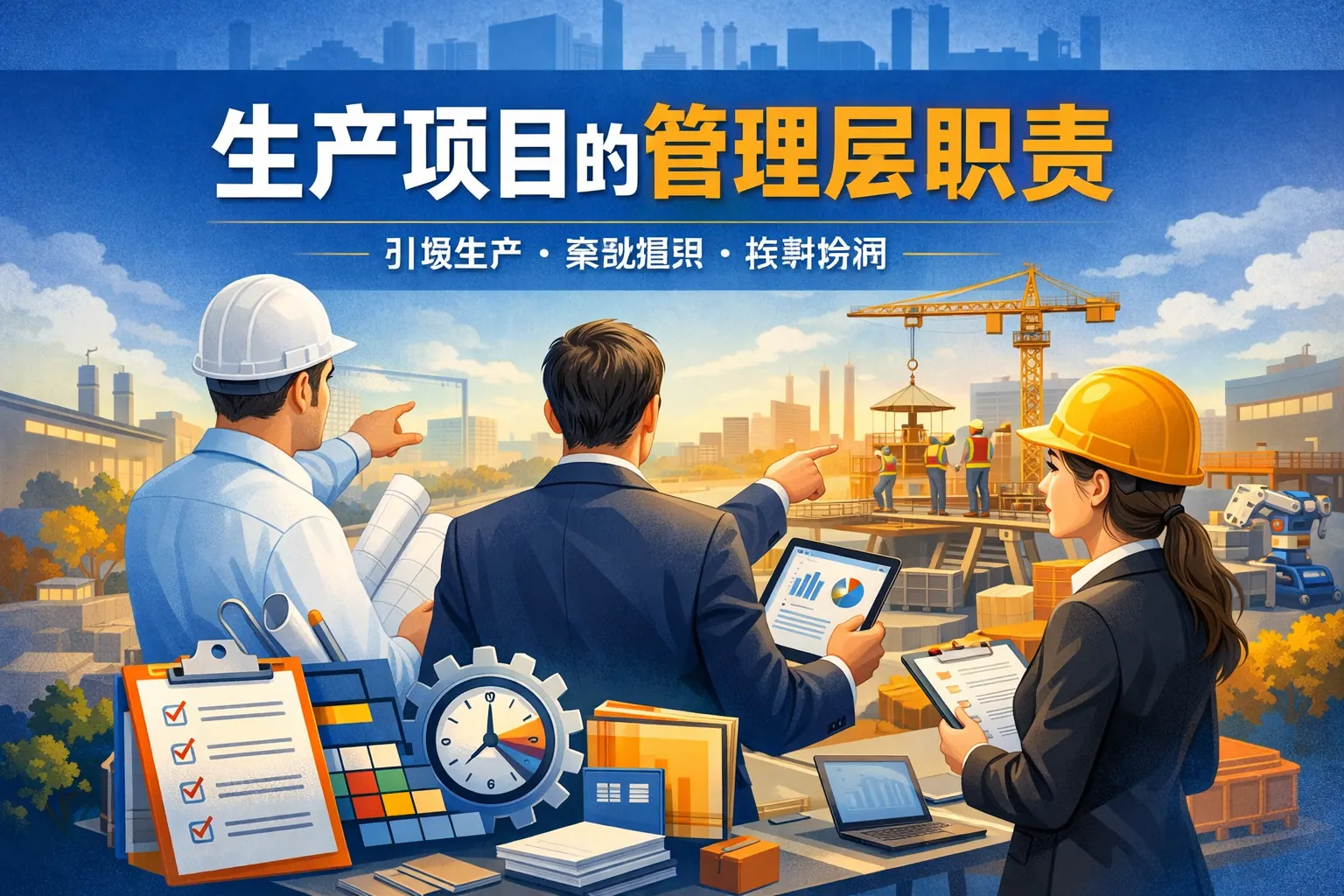 生产项目的管理层职责是