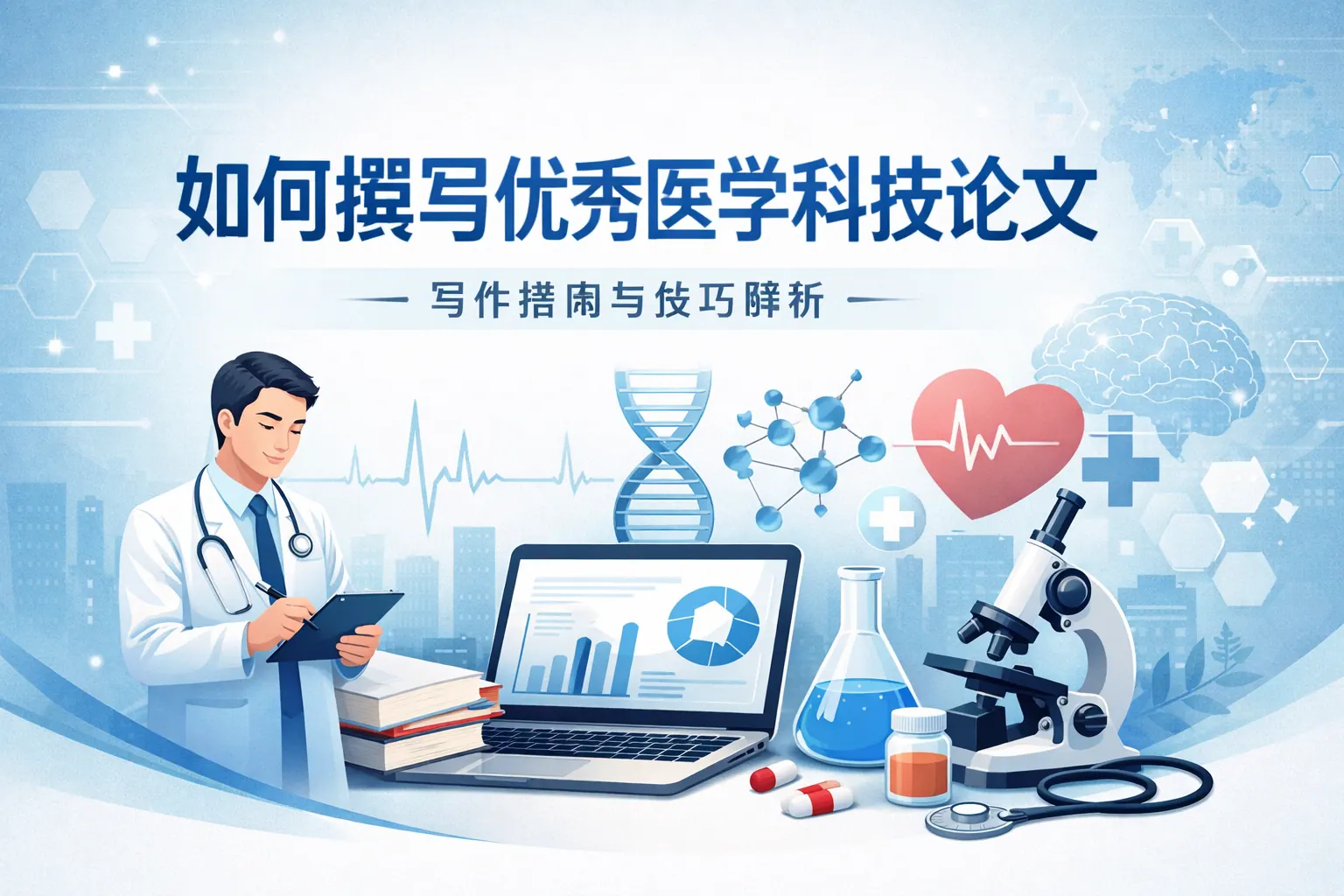 如何撰写优秀医学科技论文 ppt