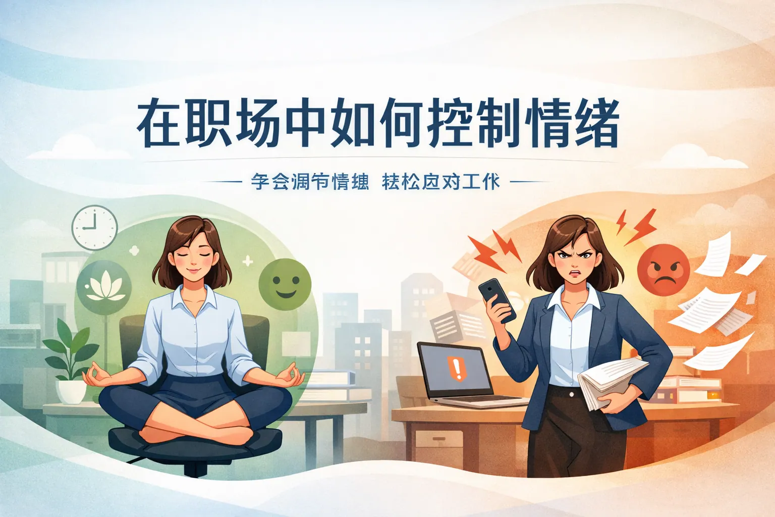 在职场中如何控制情绪ppt