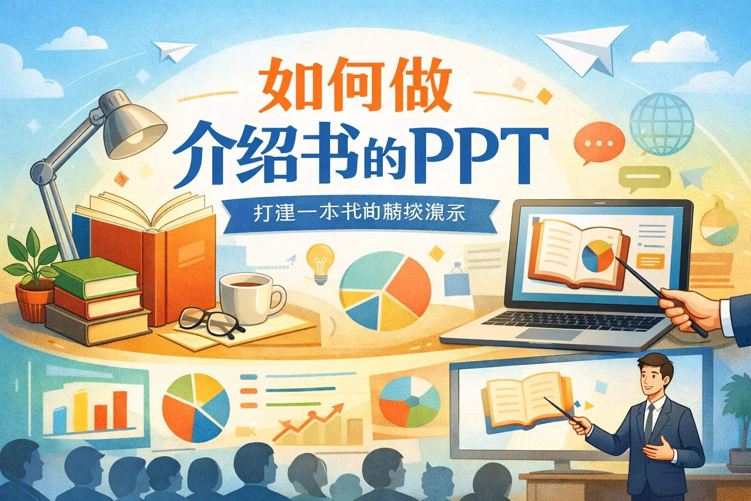 如何做介绍书的ppt