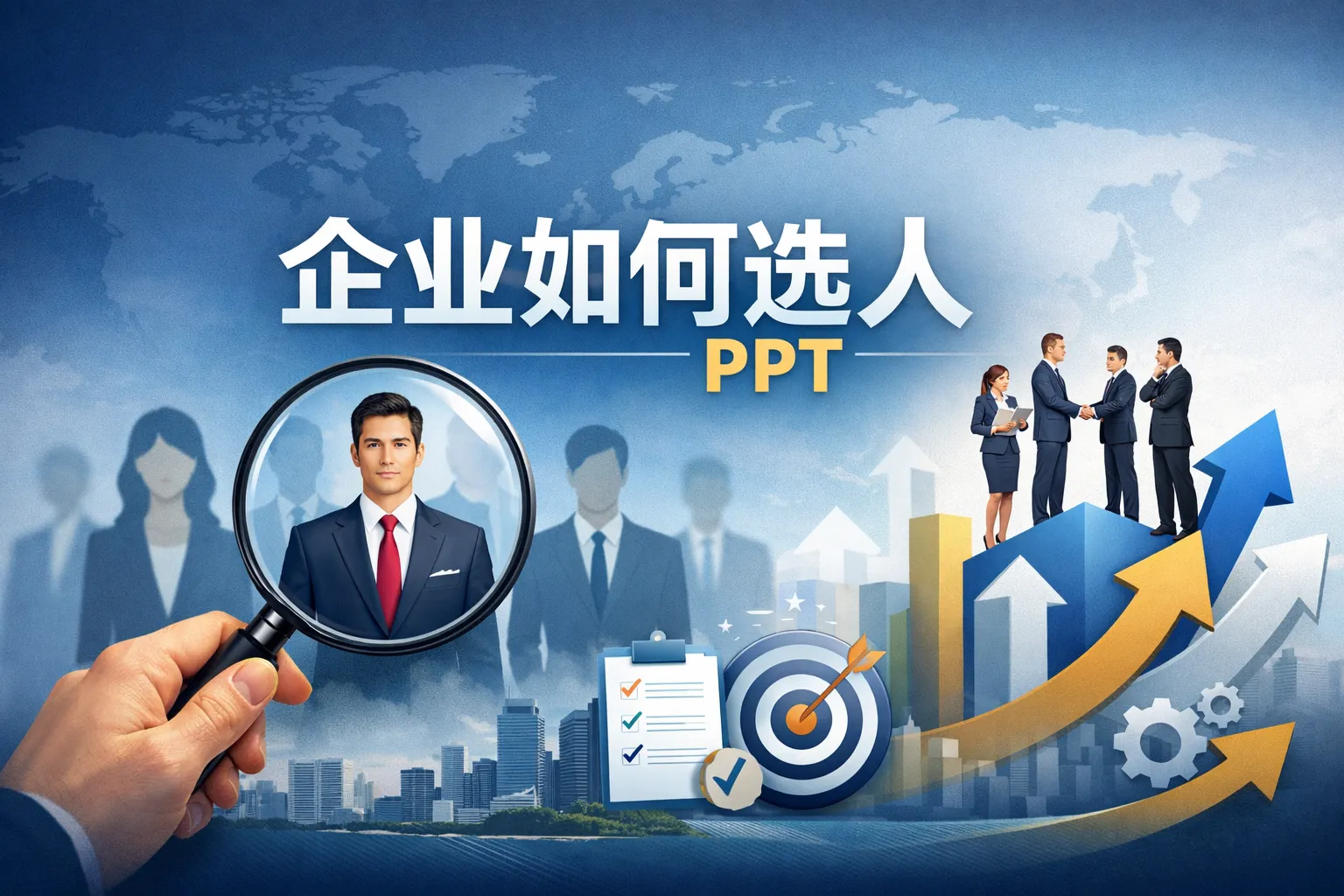 企业如何选人ppt