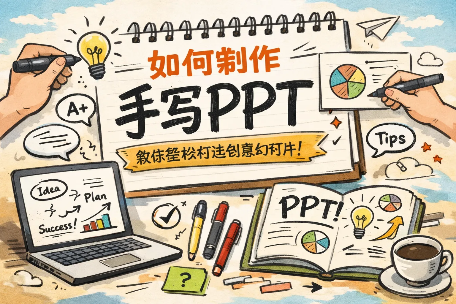 如何制作手写PPT