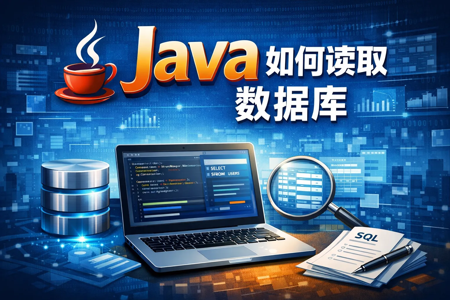 java如何读取数据库