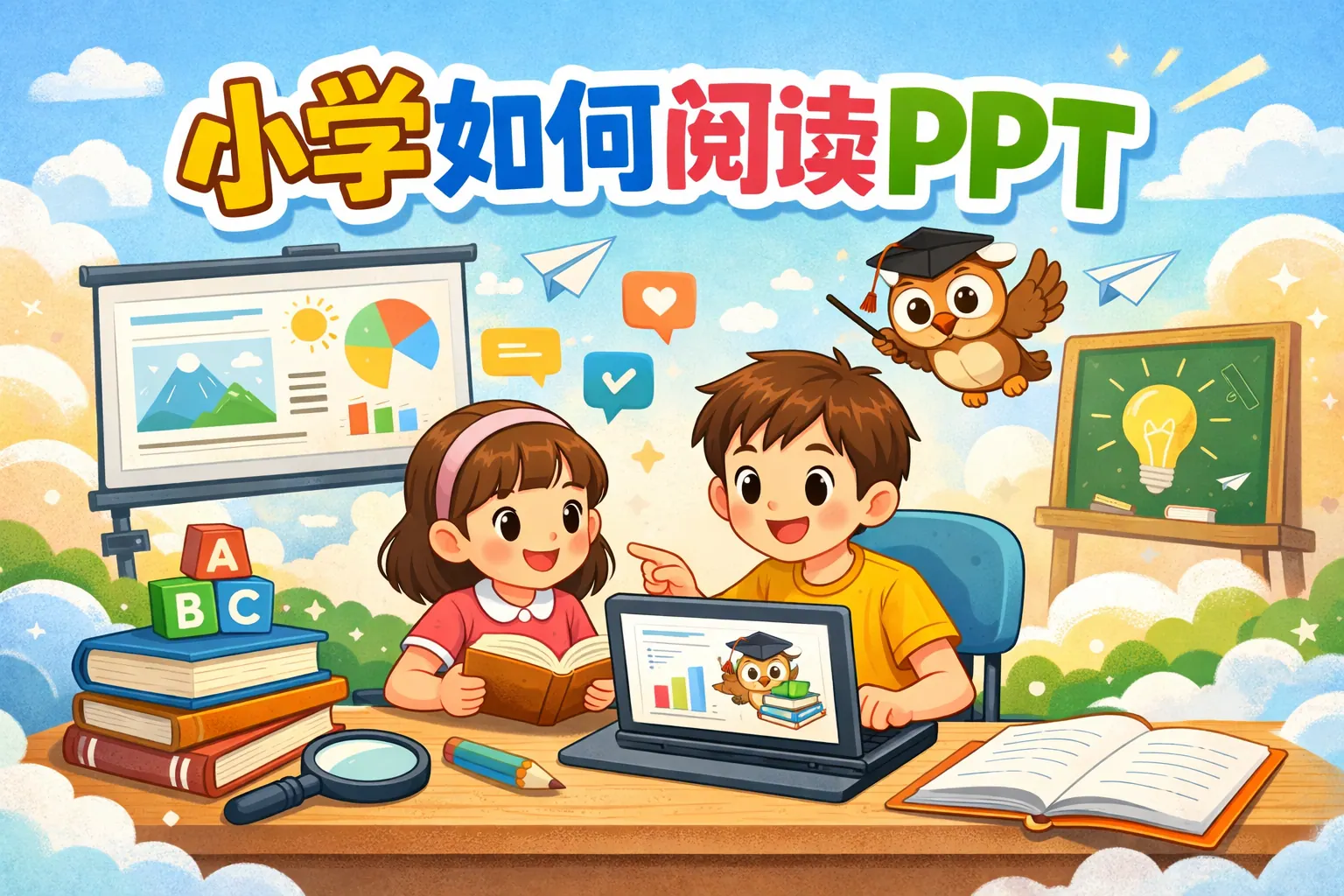 小学如何阅读ppt