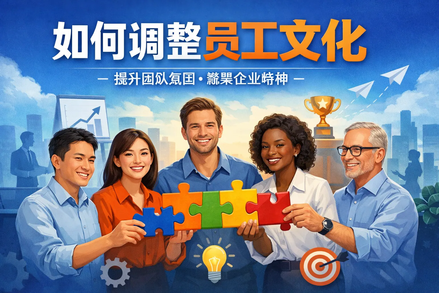 如何调整员工文化