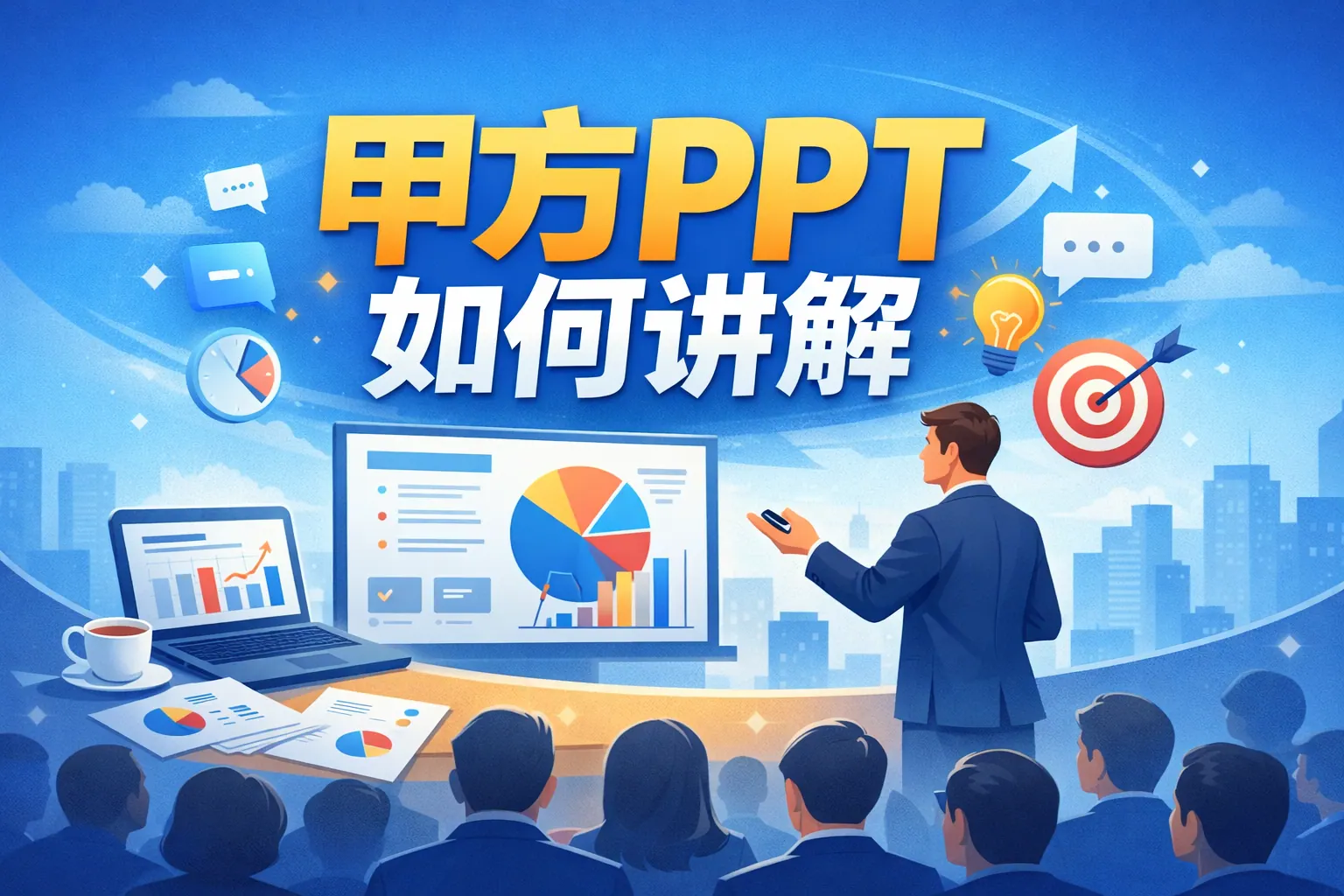 甲方ppt如何讲解