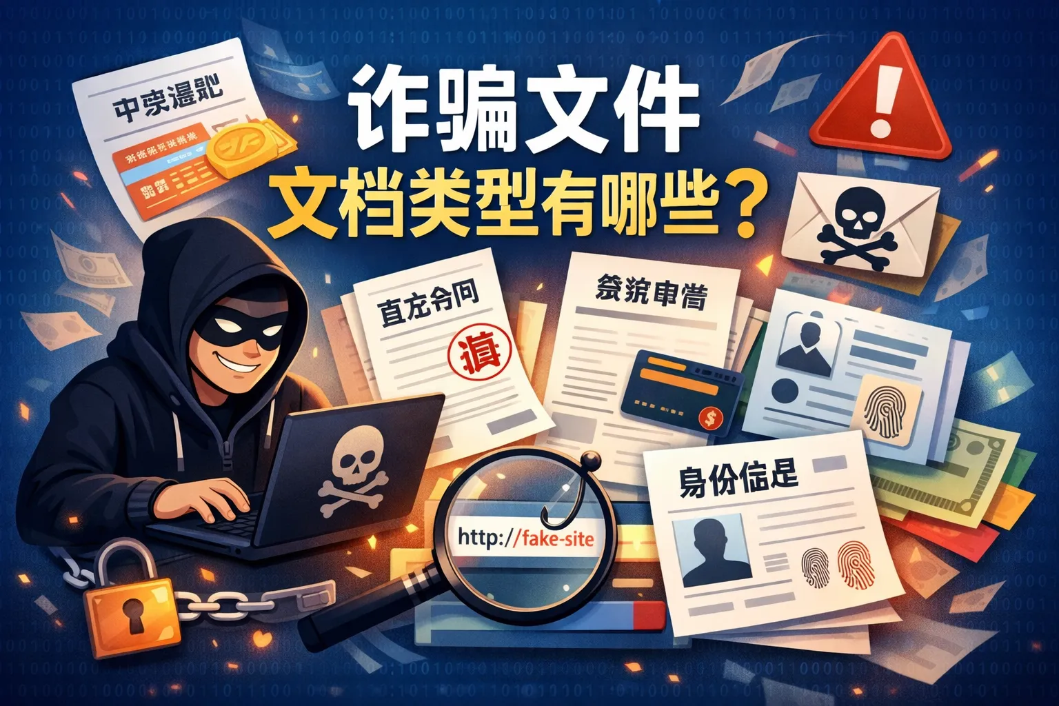 诈骗文件文档类型有哪些