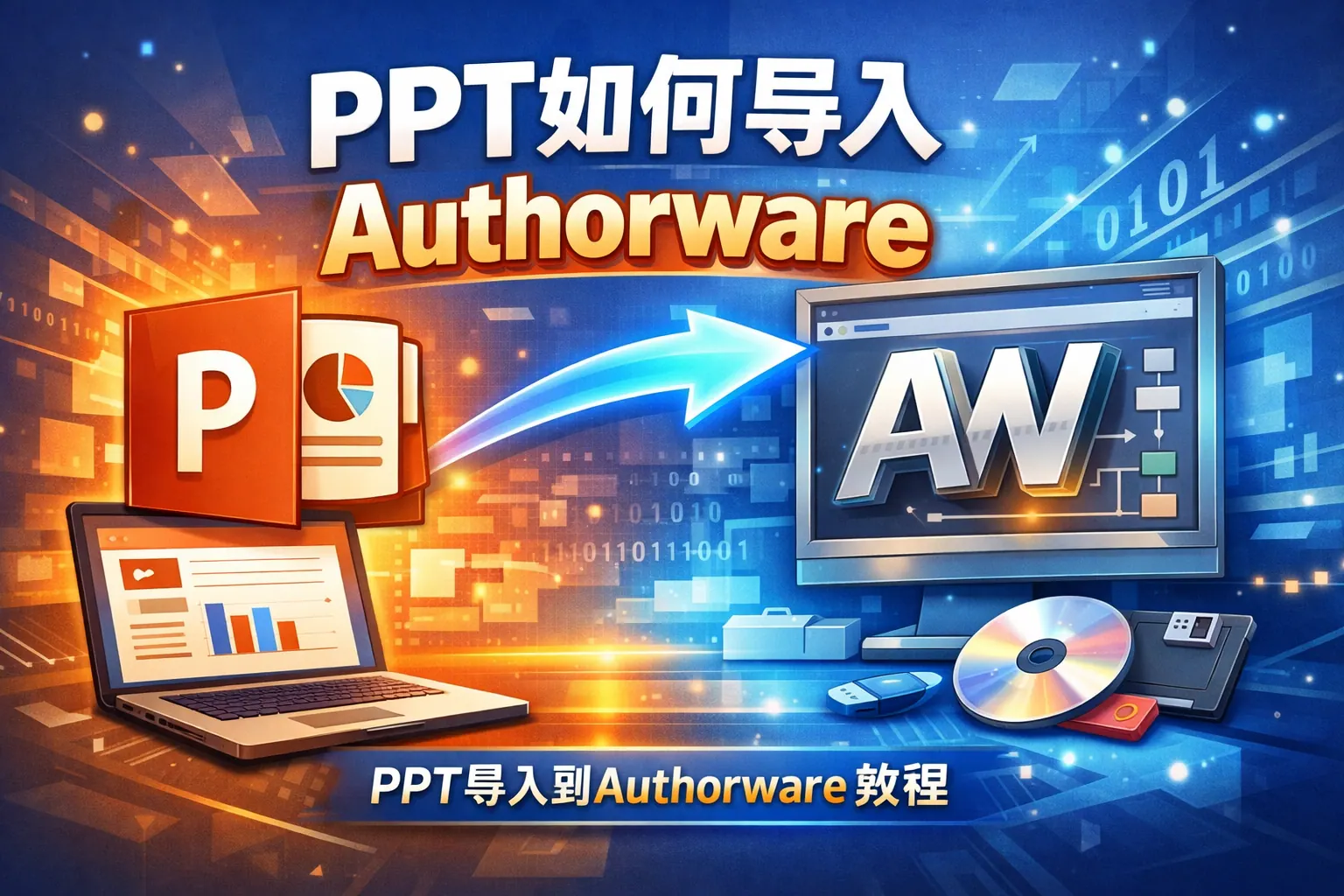 ppt如何导入authorware