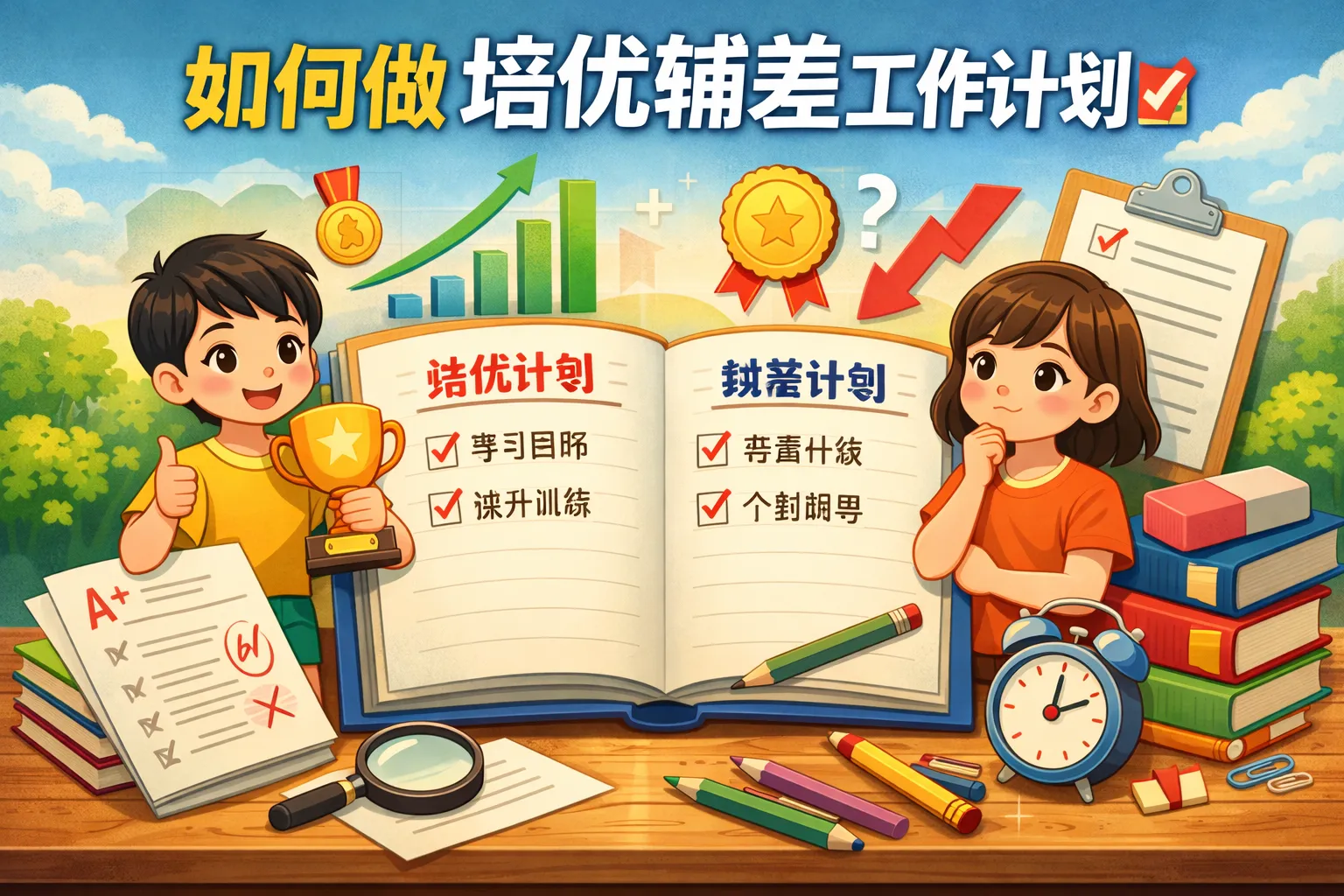 如何做培优辅差工作计划