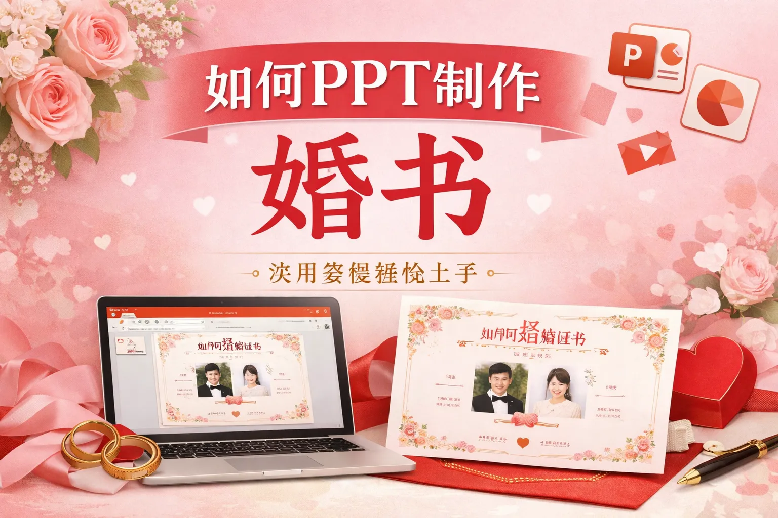 如何ppt制作婚书