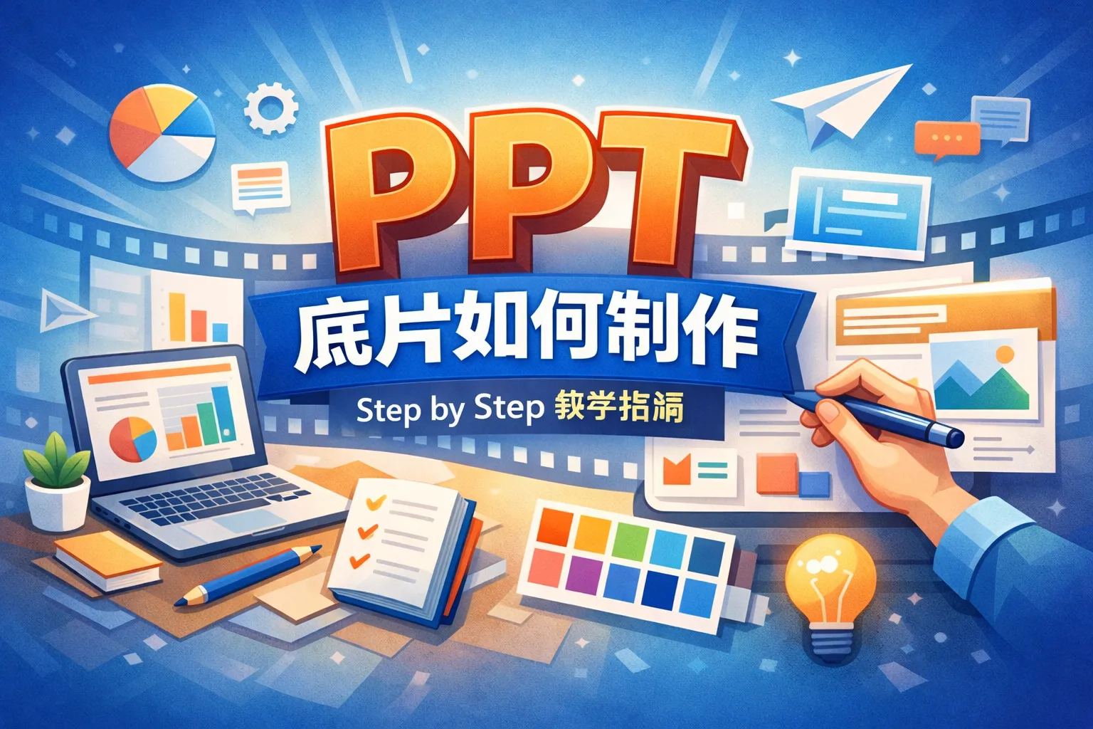 ppt底片如何制作