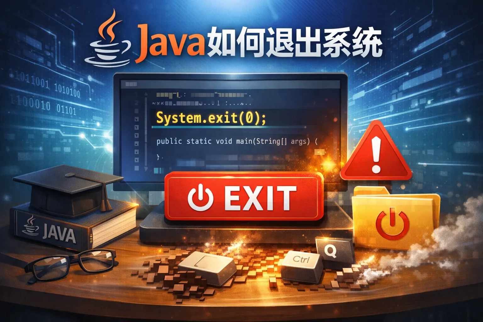 java如何退出系统