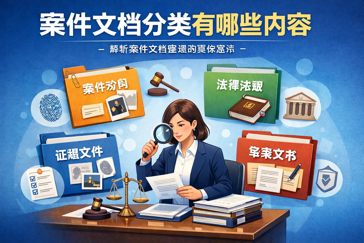 案件文档分类有哪些内容