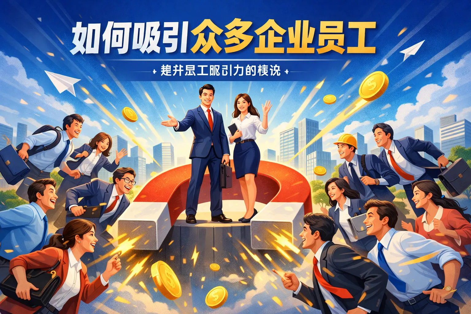 如何吸引众多企业员工