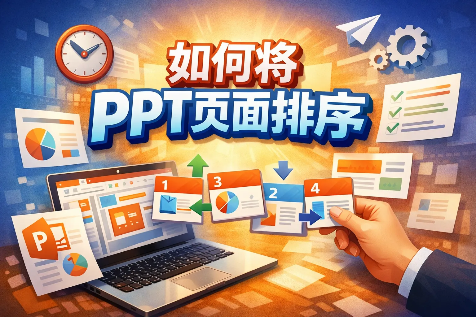 如何将ppt页面排序