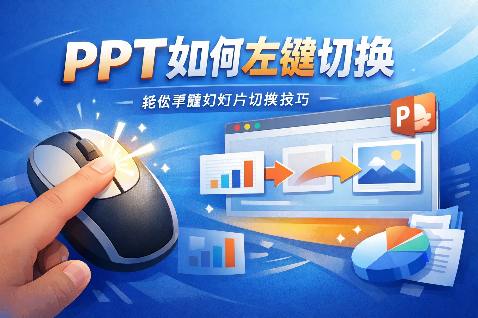 ppt如何左键切换