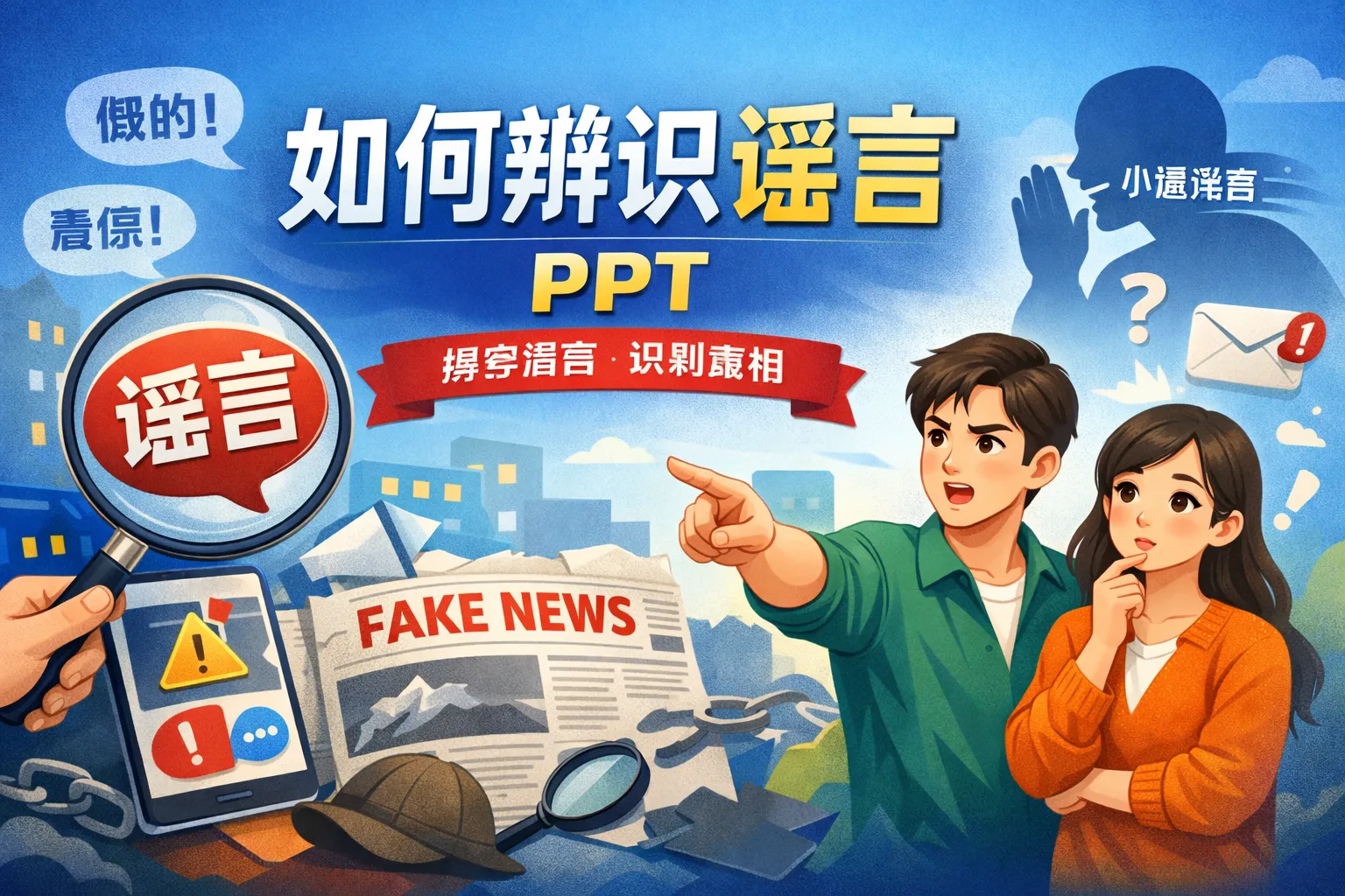 如何辩识谣言ppt