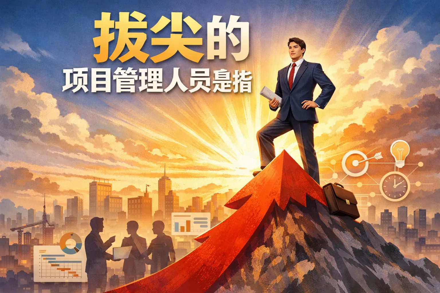 拔尖的项目管理人员是指