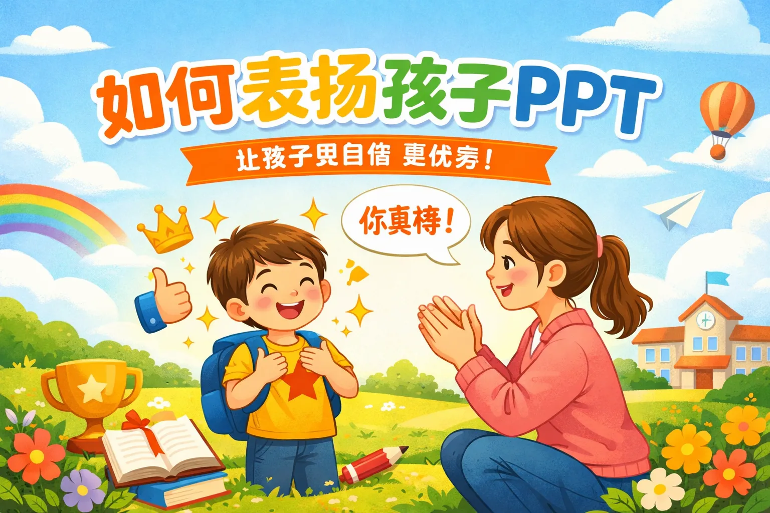 如何表扬孩子ppt