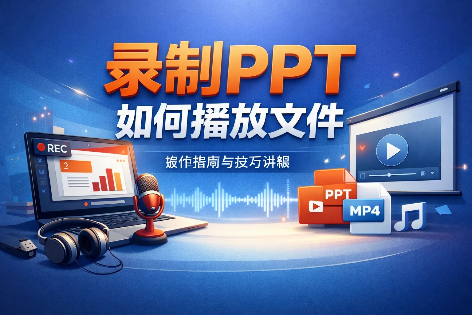 录制ppt如何播放文件